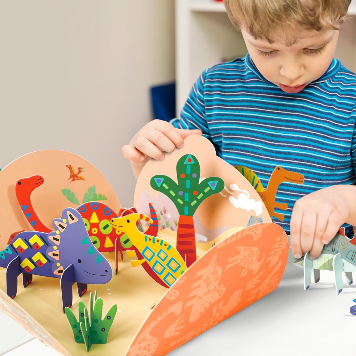 Avenir - Stick 'N Play Series - Dino World | 2-Multicolor