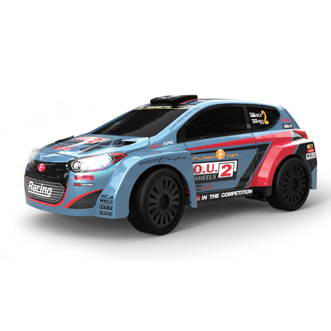 D-Power - Rally Monster (Twin Pack) | Rtr, 2 Radio Remote Control -Multicolor