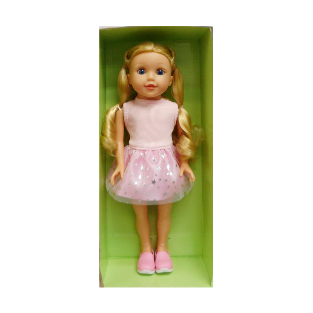 Lotus -  Bumbleberry - Miss Brinley 15" - Soft Bodied Doll | Huggable Doll For Girls
-Multicolor