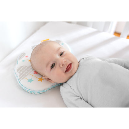 Badabulle - Baby Pillow | Ergonomic & Protective For Baby Skull | Comfort & Support For Babies, Pediatrician Designed Pillow & Comfort