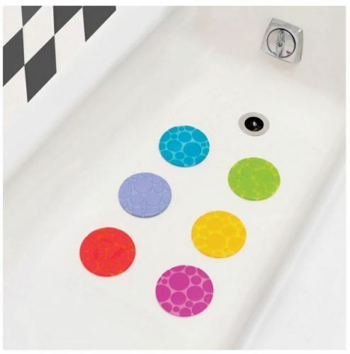 Munchkin- 6Pk Grippy Dots  - Multi Color