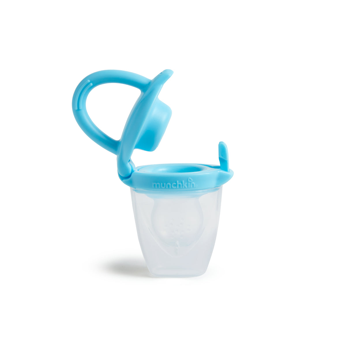 Munchkin- Silicone Baby Food Feeder - 4 Months + - Blue