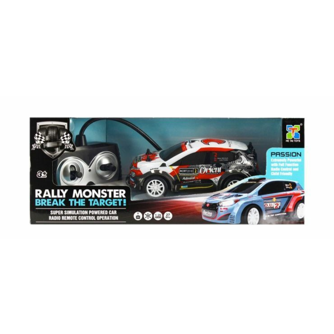 D-Power -  Rally Monster | Rtr, Radio Remote Control Car For Kids -Multicolor