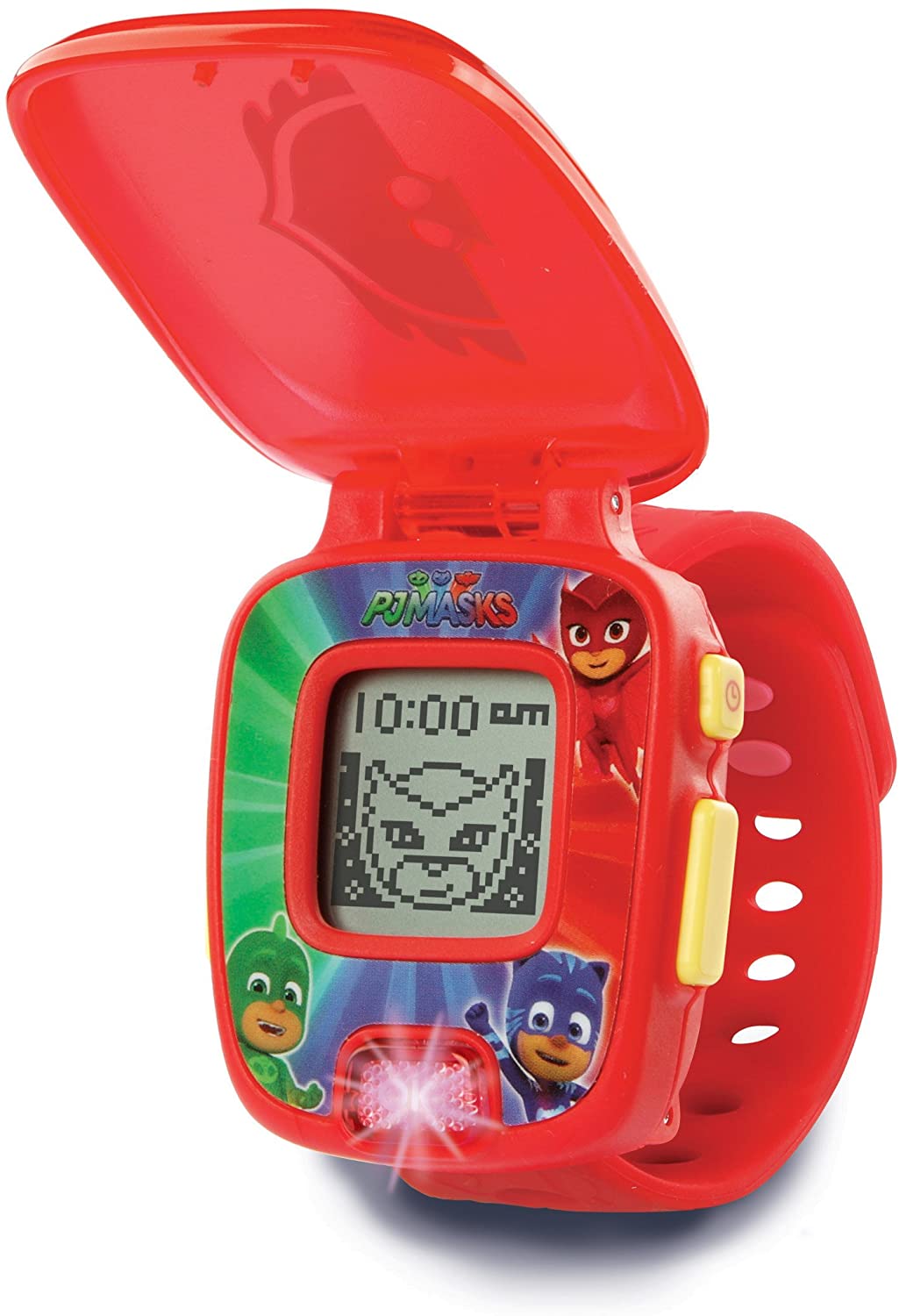 Vtech License -  Pj Masks Super Oweltte Learning Watch - Red