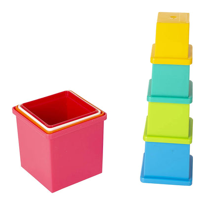 Funskool - Stacking Cubes-Multicolor