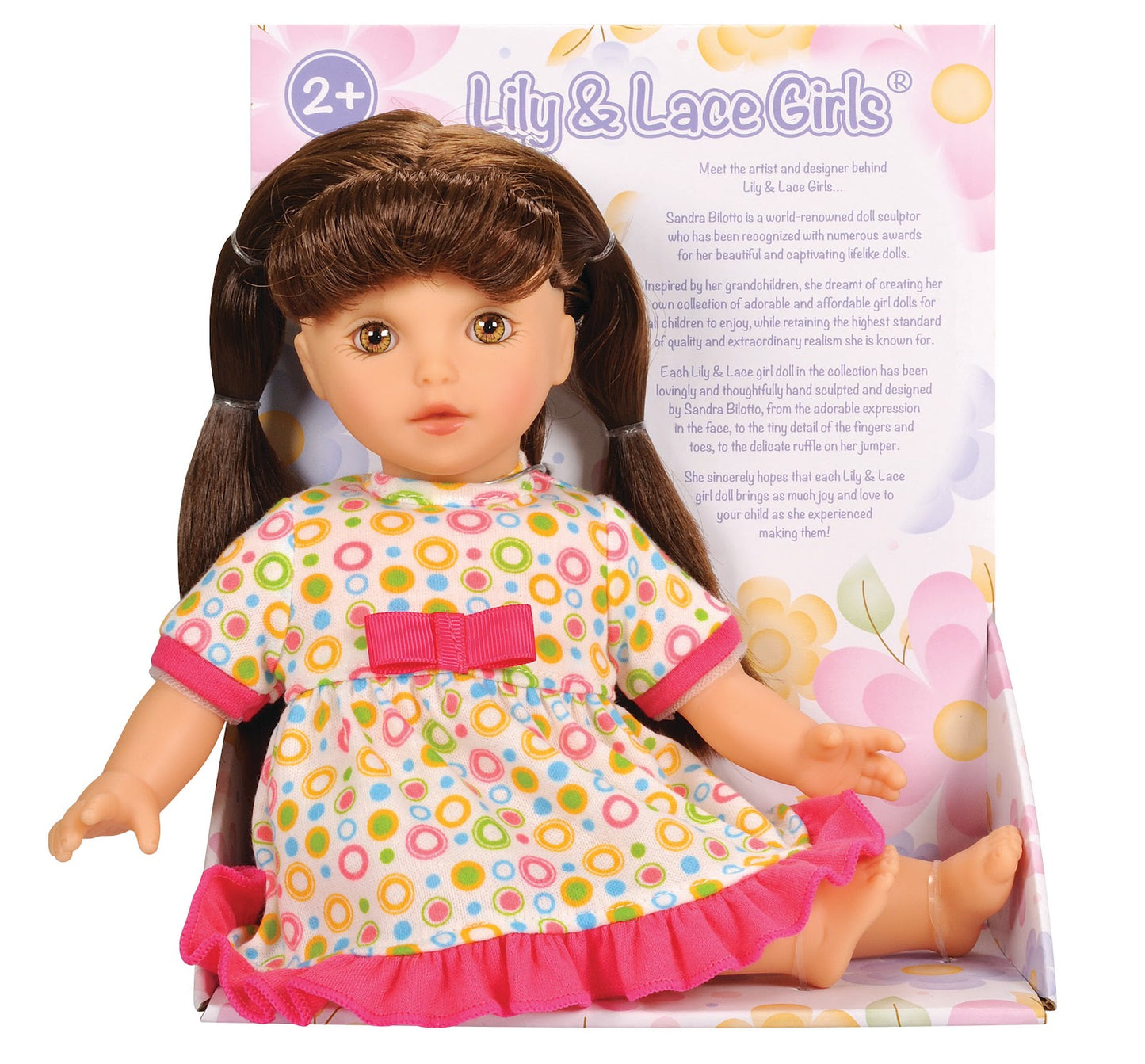 Lotus -  11.5" Inch, Soft-Bodied Baby Doll – Caucasian 2-Multicolor