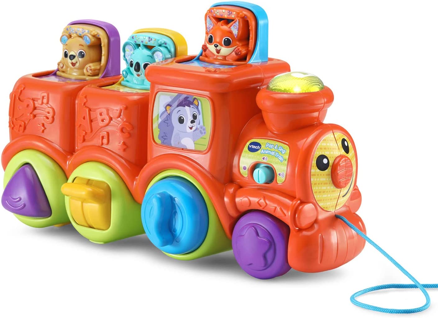 Vtech -  Pop And Sing Animal Train - Red