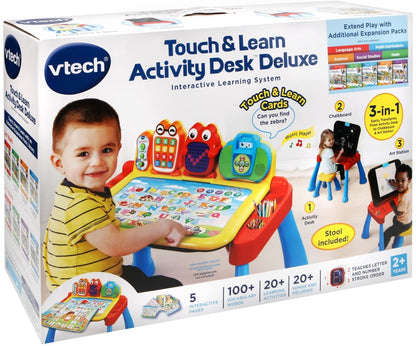 Vtech -  Touch & Learn 3-In-1 Activity Desk Deluxe