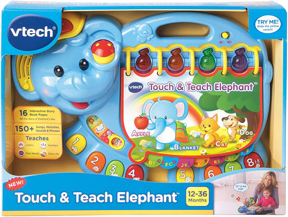 Vtech -  Touch And Teach Elephant Book Toy