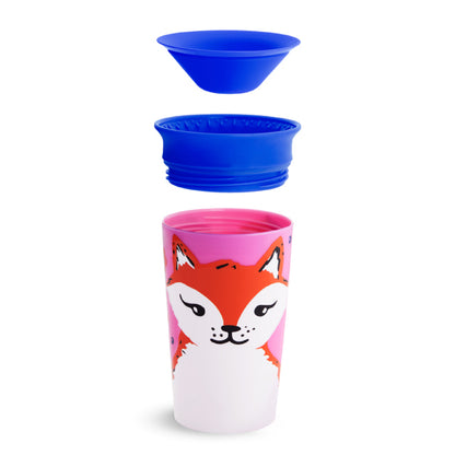 Munchkin- Miracle® 360° Wildlove Sippy Cup 9Oz - 12 Months + -  Fox