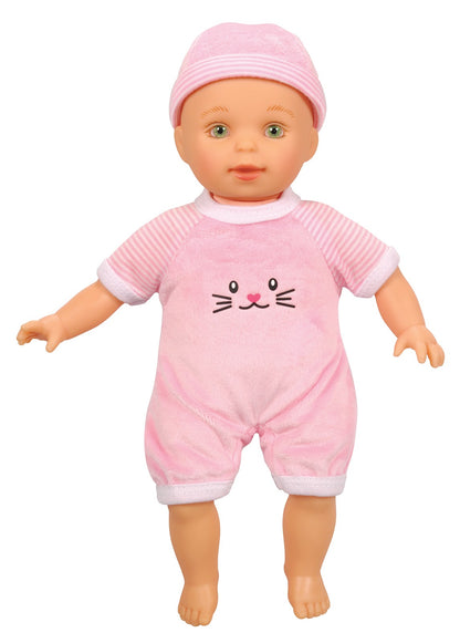 Lotus -  11.5" Inch, Soft-Bodied Baby Doll – Caucasian 3 -Multicolor