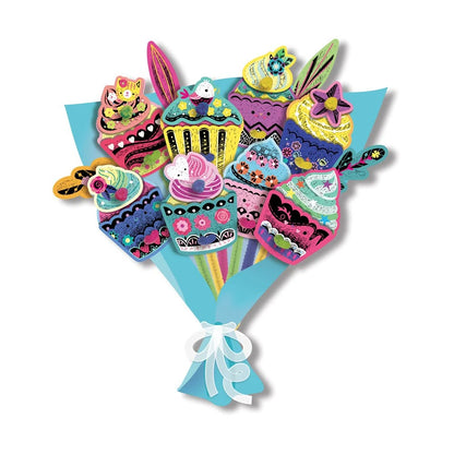 Avenir - Scratch Bouquet Kit – Cupcake -Multicolor