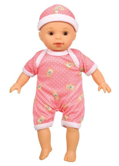 Lotus -  11.5" Inch, Soft-Bodied Baby Doll – Caucasian 2-Multicolor