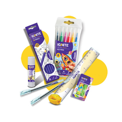 Ignite -  Young Learners Writing Kit | Is Designed To Inspire Creativity And Artistic Expression -Multicolor