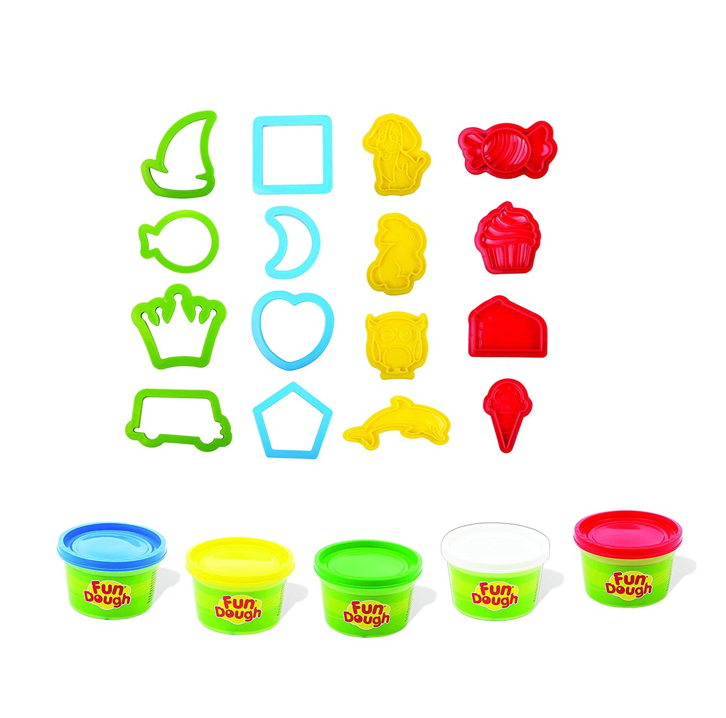 Funskool - Bumper Dough Kit-Multicolor