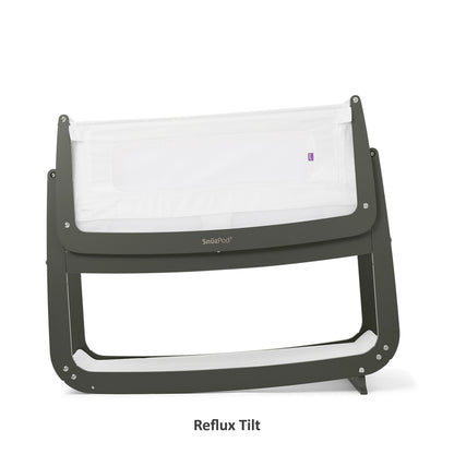 Snuz- Pod4 Bedside Crib  - Sage