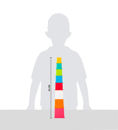 Funskool - Stacking Cubes-Multicolor