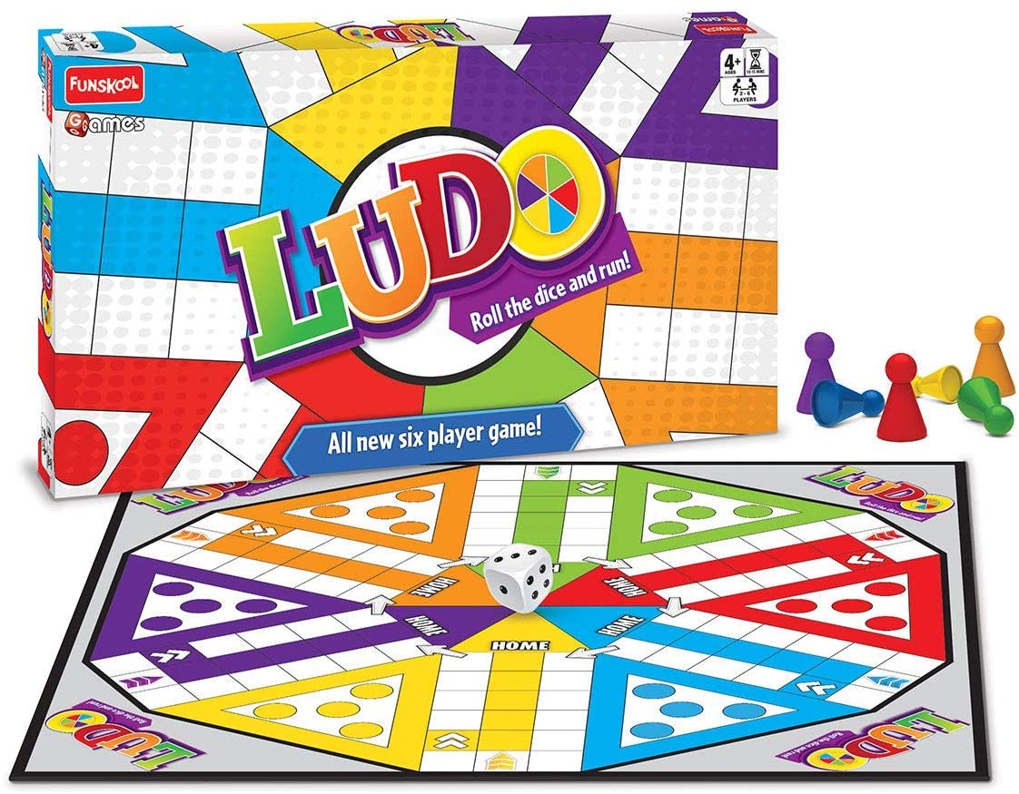 Funskool -  Ludo-Multicolor