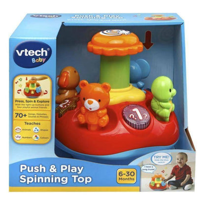 Vtech -  Push & Play Spinning Top