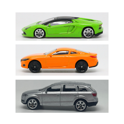 Msz - Prestige Trio, 1:64 Sized Bmw, Audi, Lamborghini | Die-Cast Replica, Ultimate Collector'S Item-Multicolor