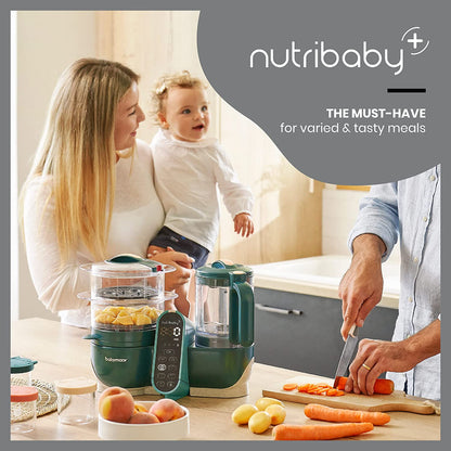 Babymoov -  Nutribaby+ 6-In-1 Baby Food Processor - Green