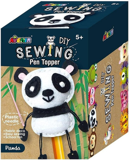 Avenir - Sewing Pen Topper  Sewing Kit - Panda -Multicolor