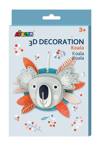 Avenir - 3D Decoration - Koala Kit-Multicolor