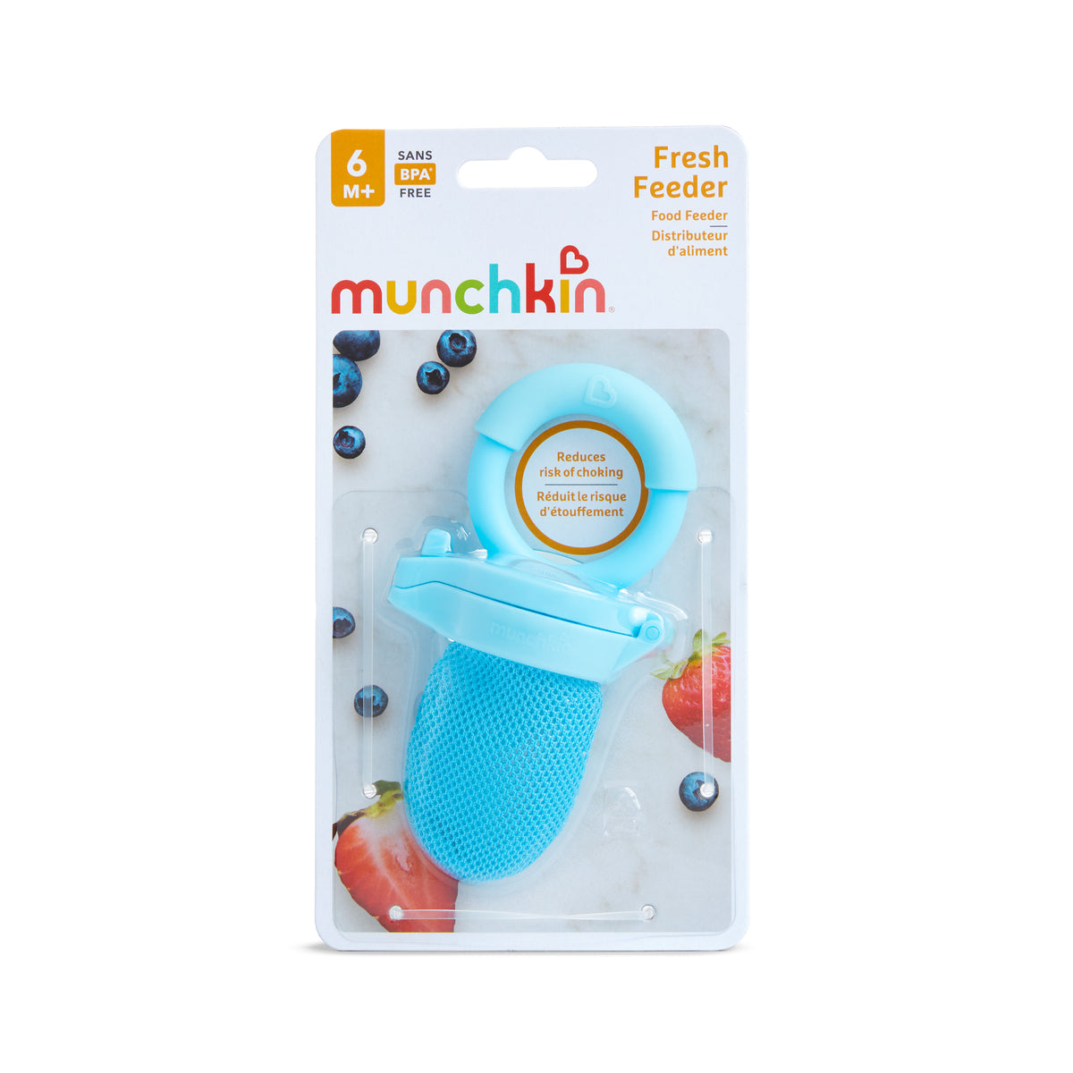 Munchkin- Fresh Food Feeder - 6 Months + - Blue