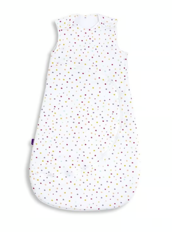 Snuz- Pouch Sleeping Bag, 1.0 Tog - 0-6M - Multi Spot