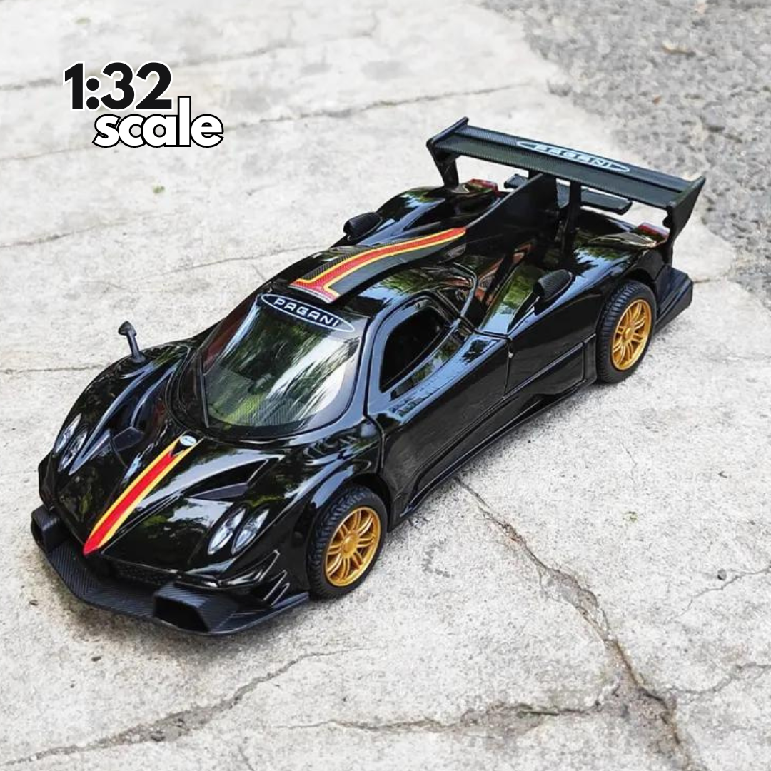 Msz - Pagani Zonda Revolucion – Die-Cast Replica, Ultimate Collector'S Item-Black