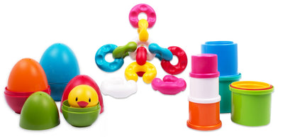 Funskool -  Link Stack & Nest Toy Set-Multicolor