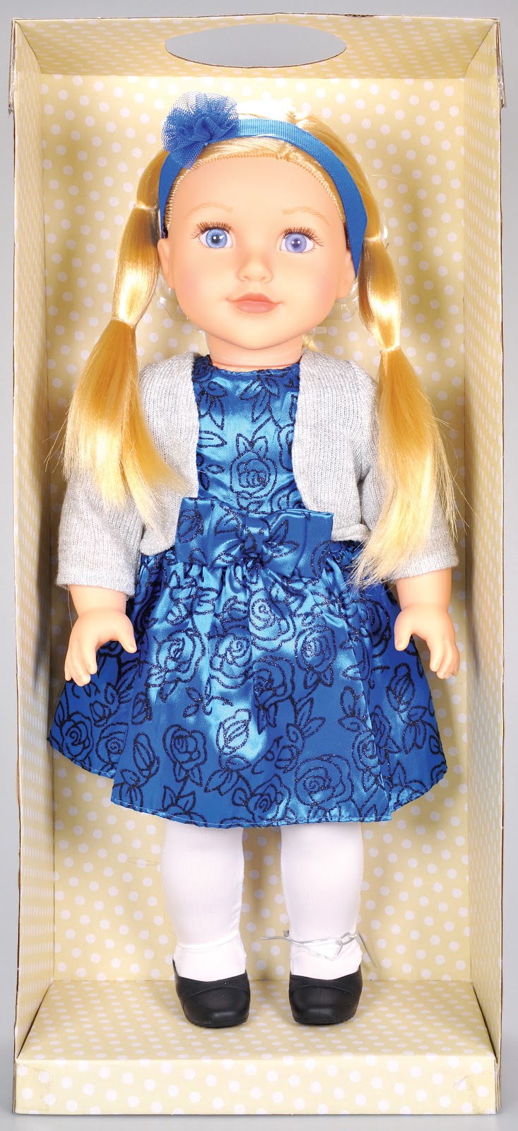 Lotus -  18" Inch Soft Huggable Doll - Luna-Multicolor