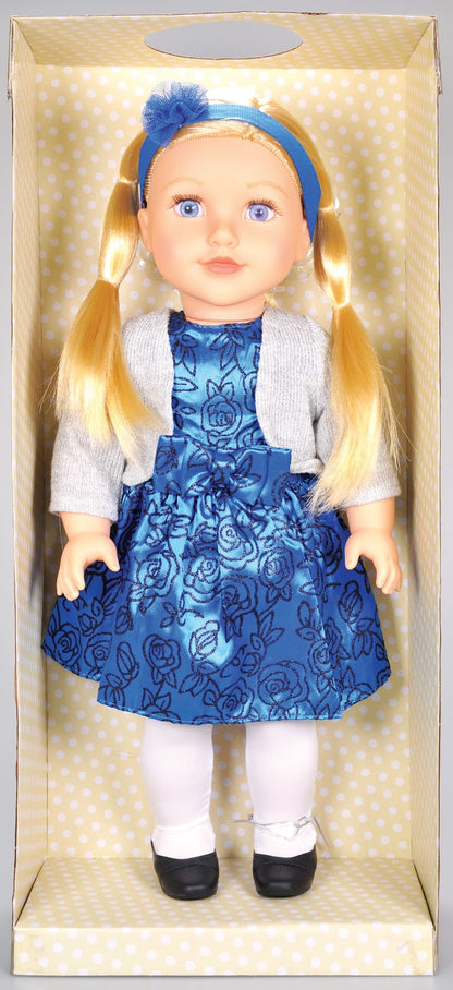 Lotus -  18" Inch Soft Huggable Doll - Luna-Multicolor