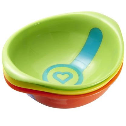 Munchkin- 3Pk Wh Bowls - Multi Color