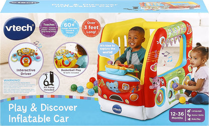 Vtech -  Play & Discover Inflatable Car W/ Pump