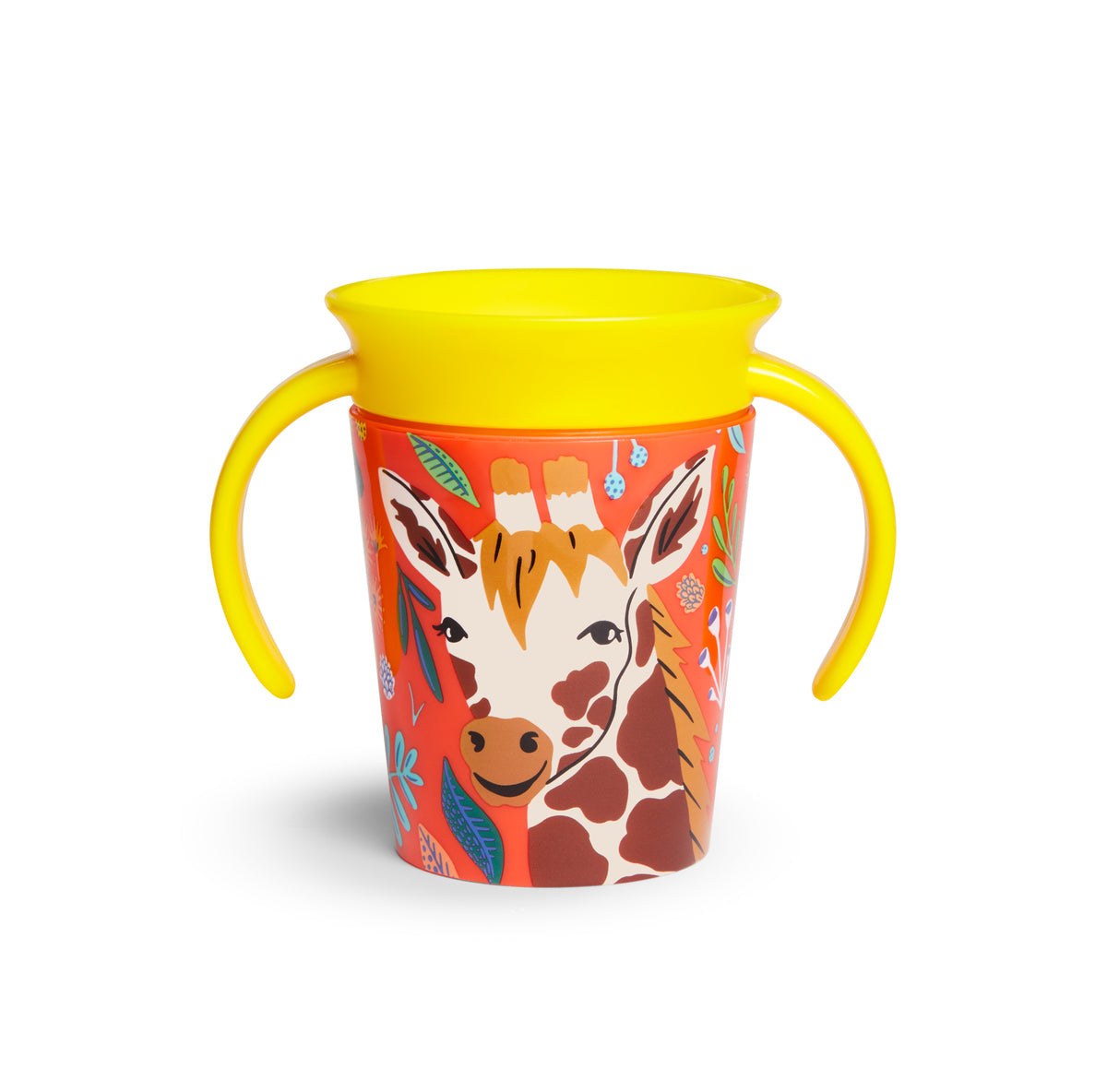 Munchkin- Miracle® 360° Wildlove Trainer Cup 6Oz - 6 Months - Giraffe