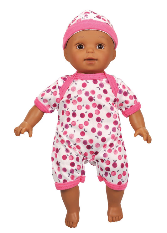 Lotus -  11.5" Inch, Soft-Bodied Baby Doll – Afro-American-Multicolor