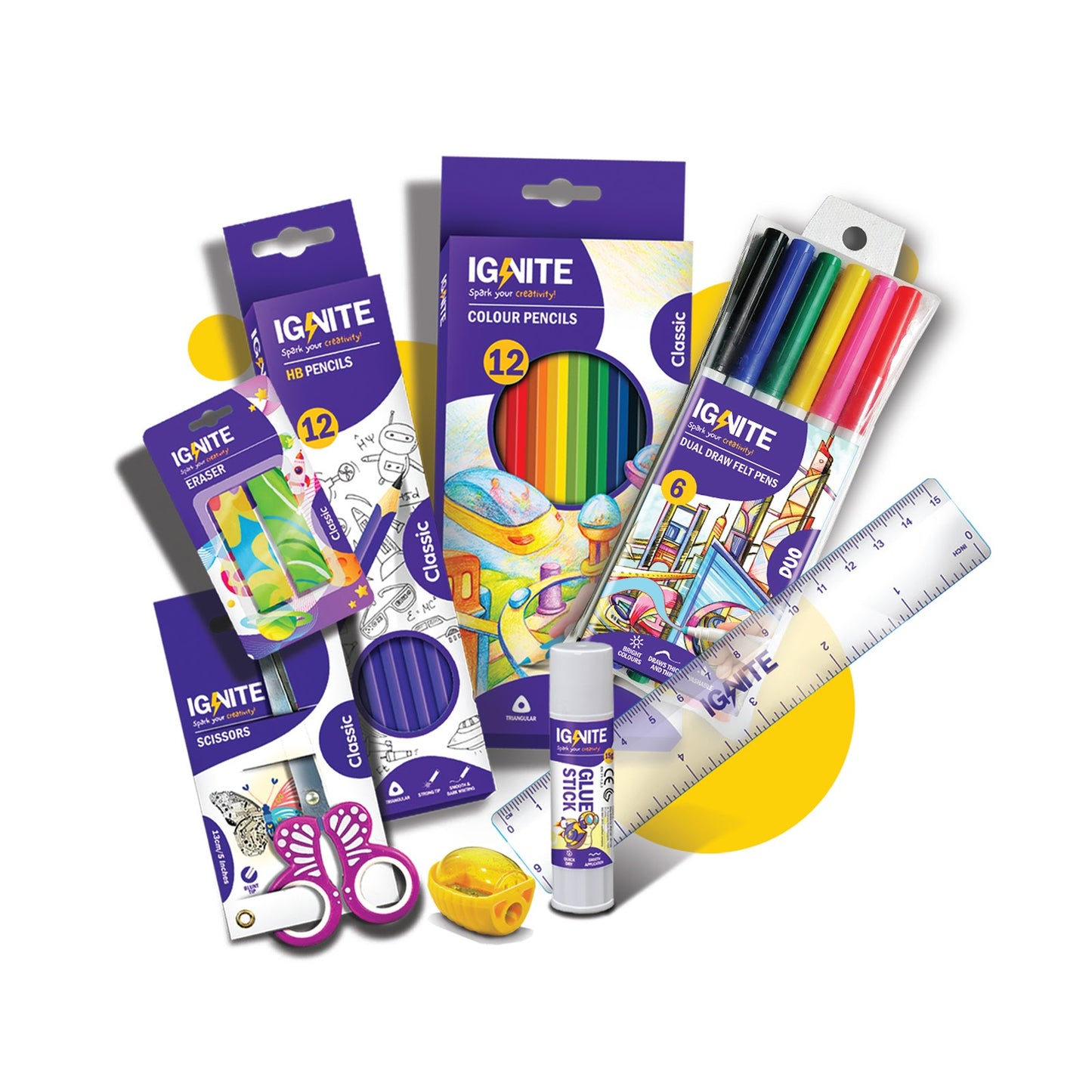 Ignite -  Little Minds Craft Kit | Is Designed To Inspire Creativity And Artistic Expression-Multicolor