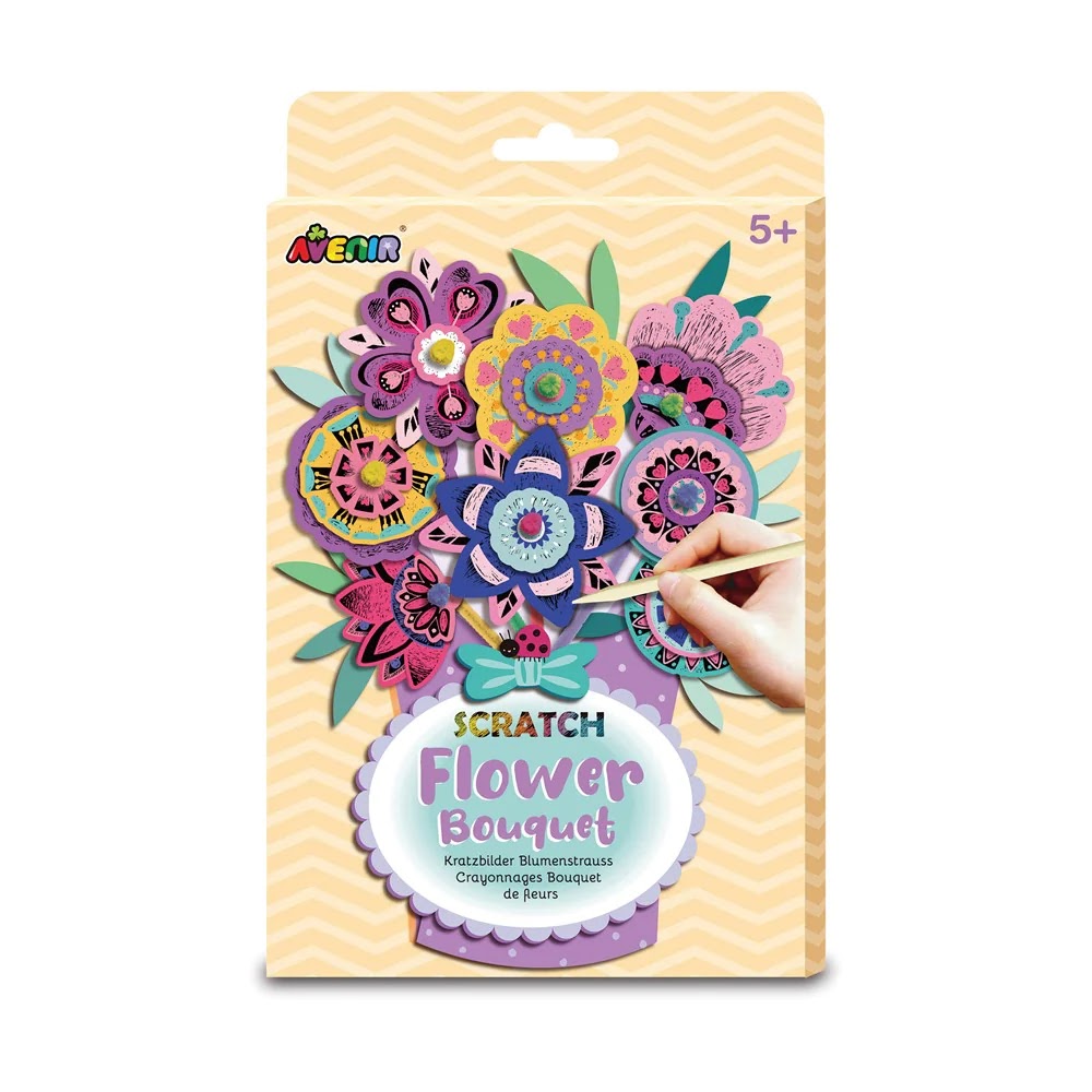 Avenir - Scratch Bouquet Kit – Flower -Multicolor