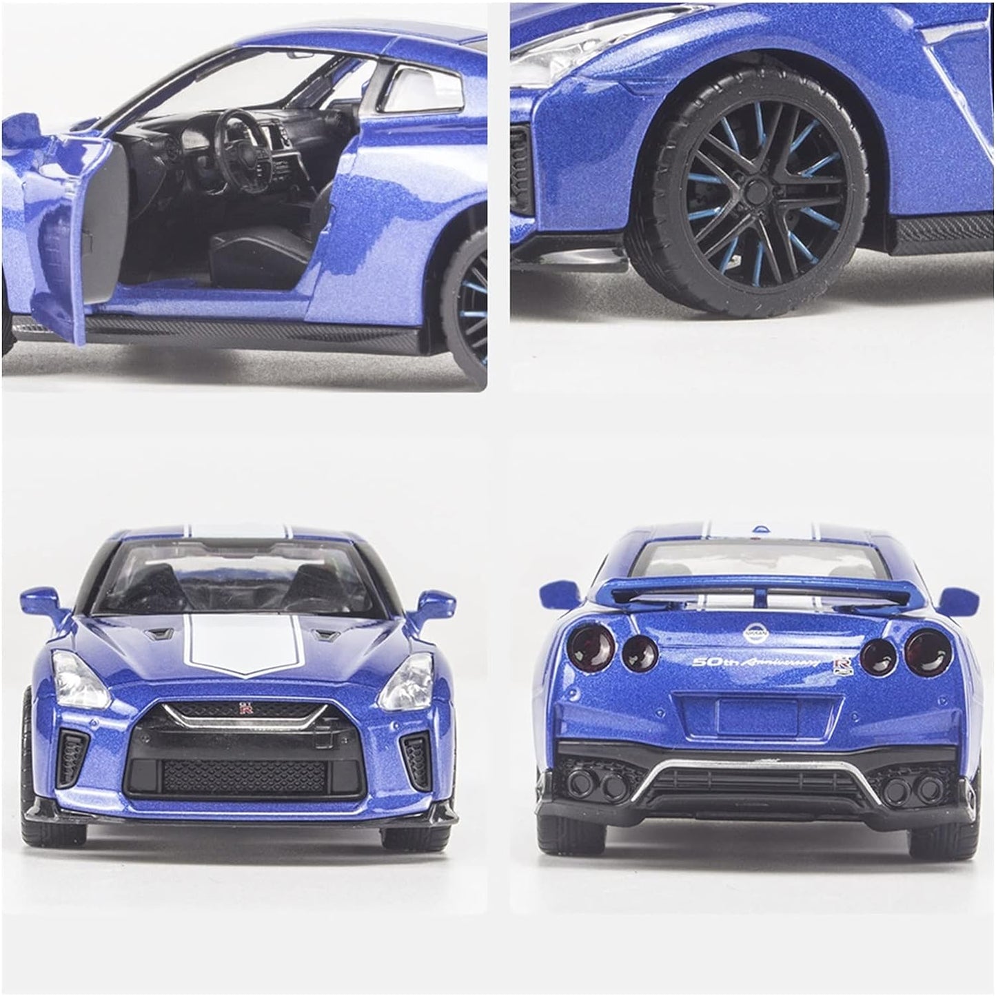 Msz - Nissan Gt-R (R35) – Die-Cast Replic-Blue