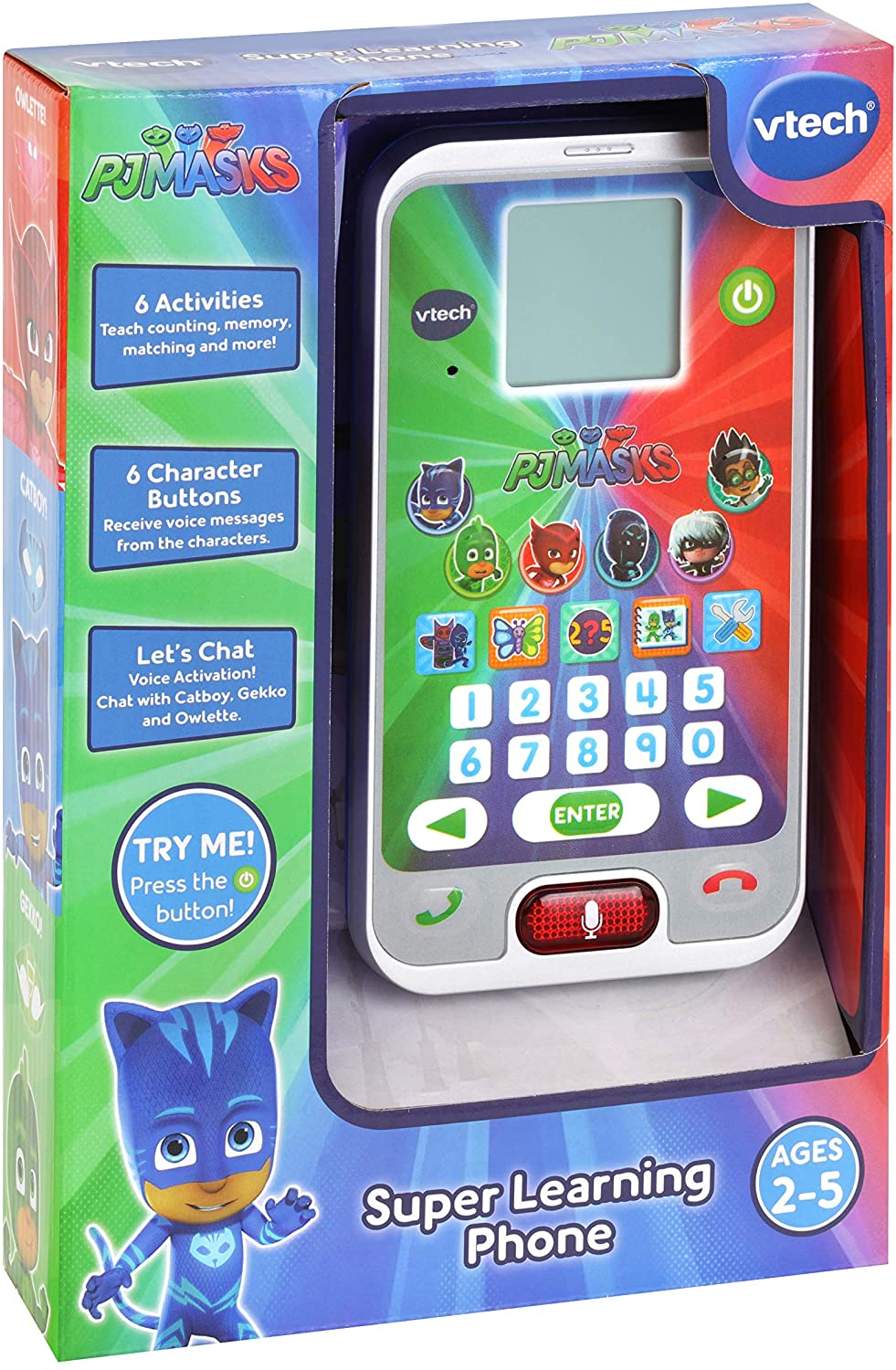 Vtech License -  Pj Masks Super Learning Phone