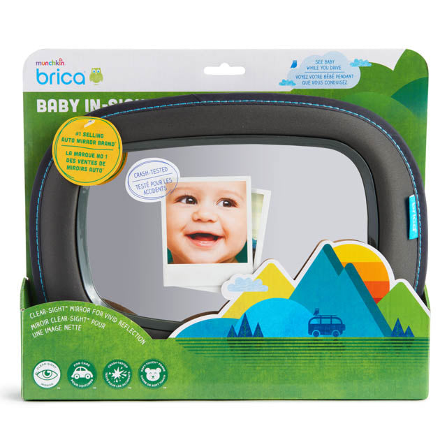 Munchkin- Baby In-Sight® Car Mirror - Black