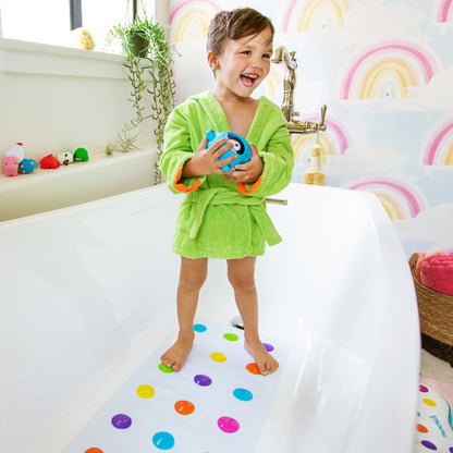 Munchkin- Dots™ Bath Mat
36 Months + - Multi Color