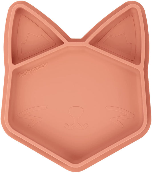 Babymoov -  Isy Plate Terracotta Fox - Peach