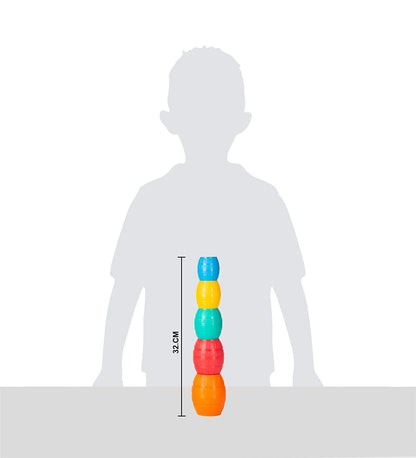 Funskool - Stacking Barrels-Multicolor