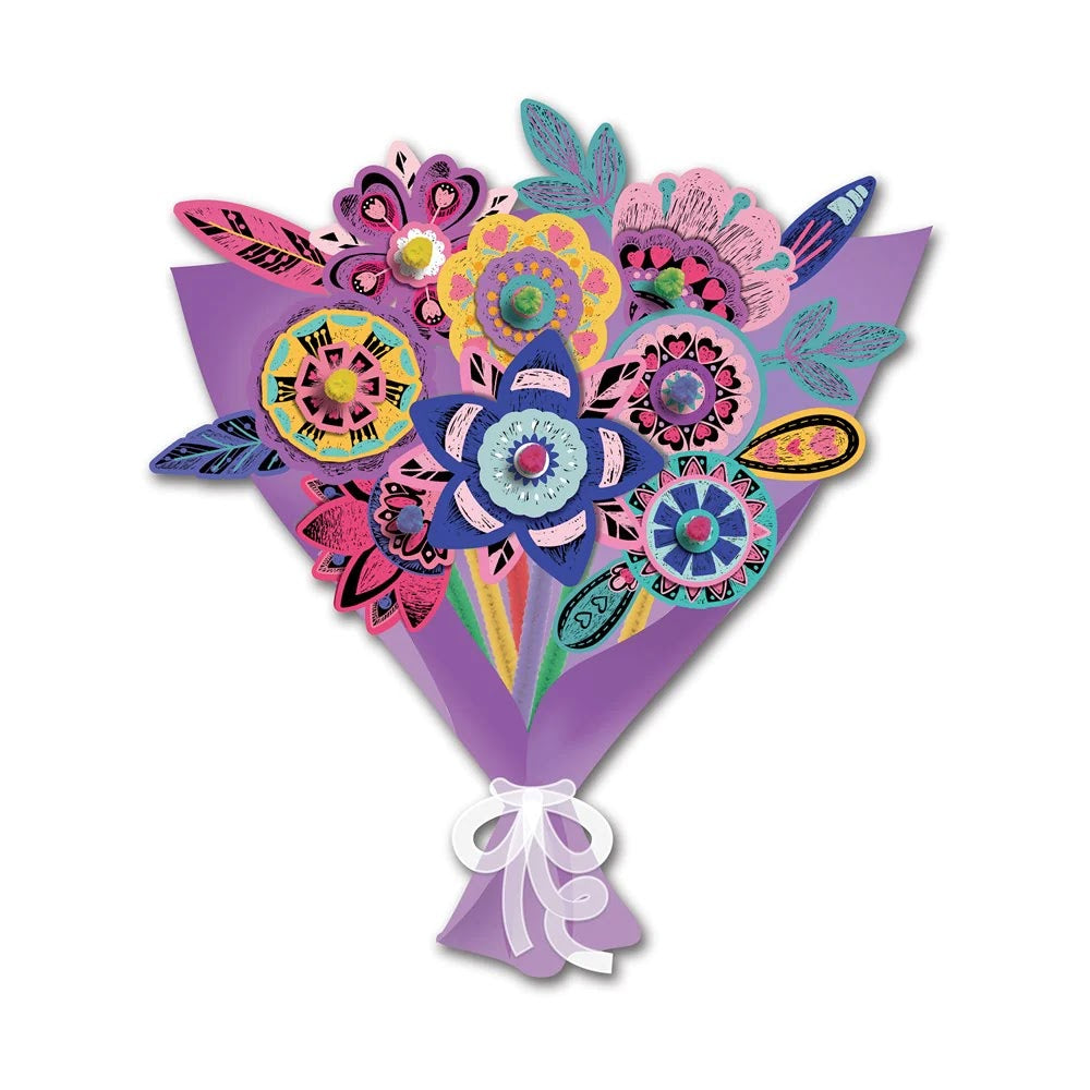 Avenir - Scratch Bouquet Kit – Flower -Multicolor