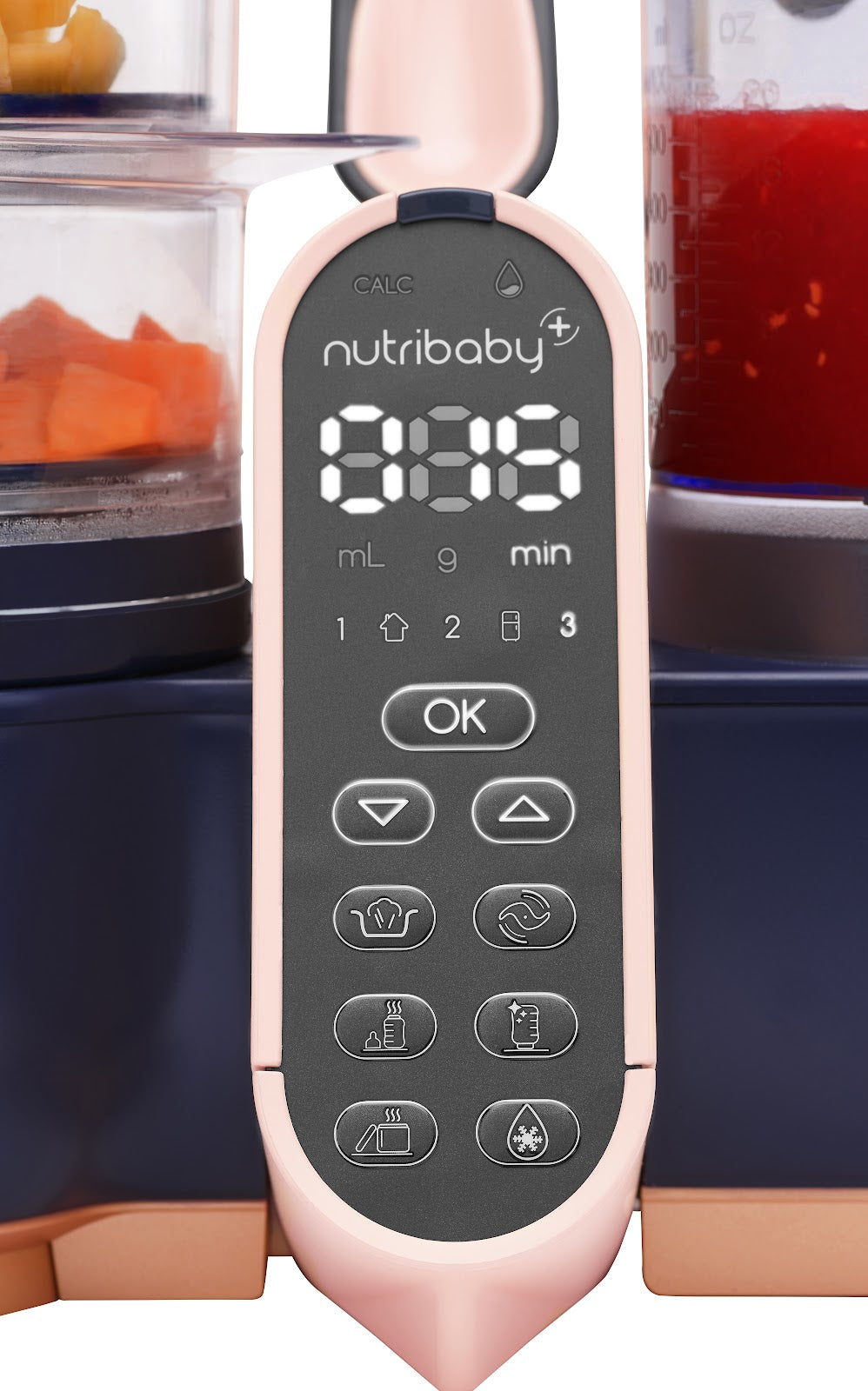 Babymoov -  Nutribaby+ Xl 6-In-1 Food Processor - Navy Blue