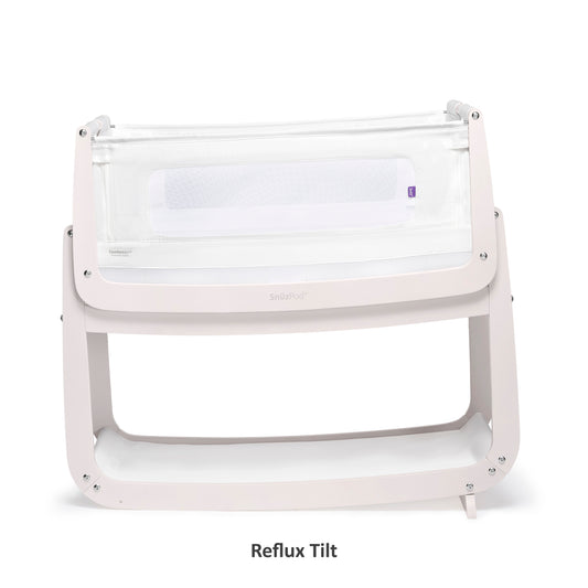 Snuz- Bedside Crib - Rose White