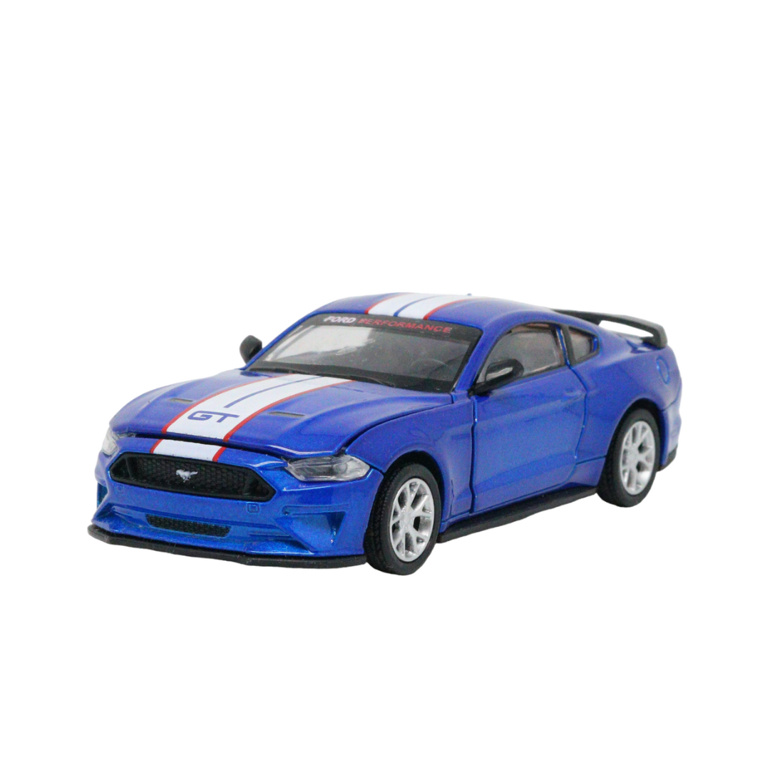 Msz - Ford Mustang Gt Diy - Blue | Die-Cast Replica, Ultimate Collector'S Item-Blue