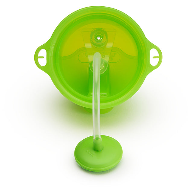 Munchkin- Any Angle™ Click Lock Weighted Straw Trainer Cup 10Oz - 12 Months - Green